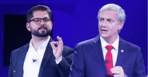 Foto de Gabriel BoricJosé y Antonio Kast